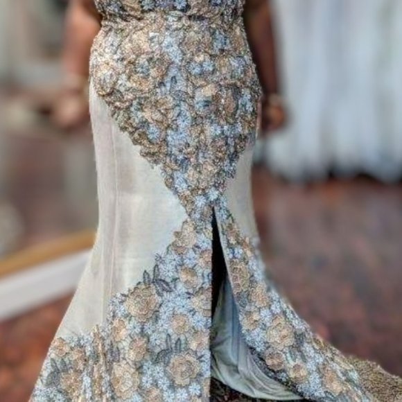 Terani Couture Gown size 18 2111M5302 $699..retail price $1210+tax - Picture 9 of 14